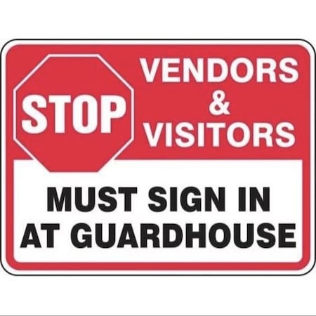 Accuform FACILITY TRAFFIC SIGN STOP  FRR289RA FRR289RA